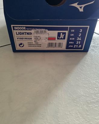 scarpe volley Mizuno n. 34