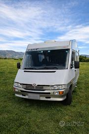 Laika motorhome 200i iveco gemellato 7 posti