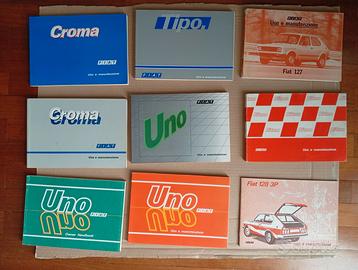 Fiat Uno 128 127 Tipo Croma Ritmo USO MANUTENZIONE