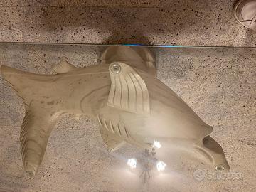 Tavolino squalo marmo Trani 1000€ tratt.