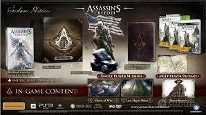 Assassins creed 3 collector edition