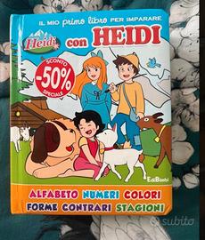 Libro per imparare bambini Heidi