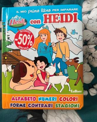 Libro per imparare bambini Heidi