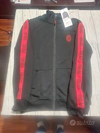 Felpa Homewear Ufficiale AC Milan + Sacca - Tg. L
