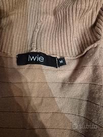 Cardigan beige corto wie
