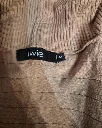 Cardigan beige corto wie