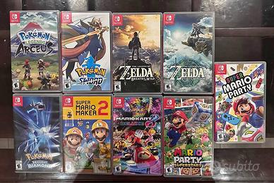 Giochi Nintendo Switch, lotto