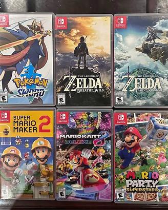 Giochi Nintendo Switch, lotto
