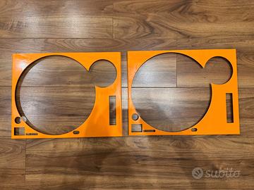 Coppia di Cover per giradischi Technics 1200 1210