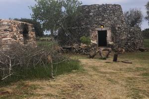Trullo abitabile antico forno e cisterna