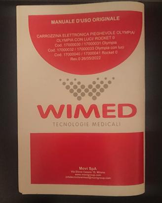 Carrozzina elettronica pieghevole