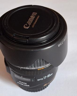 Obiettivo canon efs 17-85 4-5,6 is