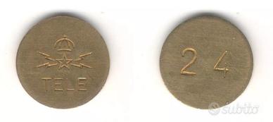 GETTONE TELEFONICO PROVA TELE SET 24