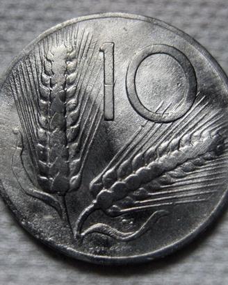 10 Lire spiga 1954