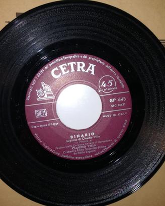 Dischi vinile 45 vintage