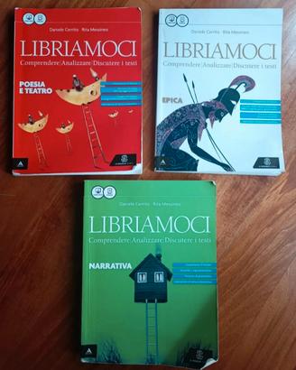 Lotto 3 libri “Libriamoci” per scuole superiori