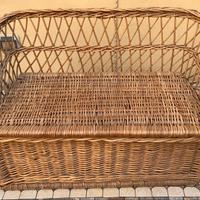 Cassapanca in vimini