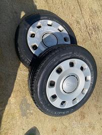 pneumatici per fiat 500 ruote gomme copri cerchio