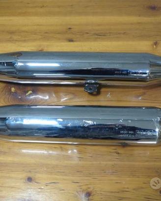 Terminali originali Harley Davidson aperti