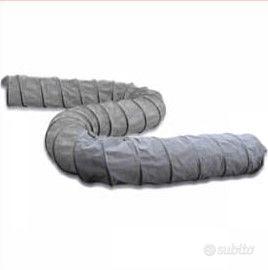 Tubo per il trasporto di aria calda spiralato.