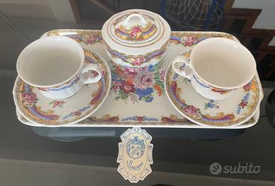 Set caffè due persone Depos Limoges vintage