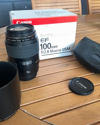 Canon ef 100 mm f 2.8 usm macro