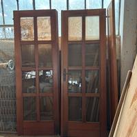 Porta interna doppia in Olmo