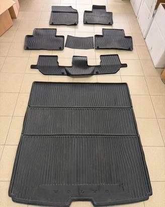 Set tappetini gomma originali Volvo xc90