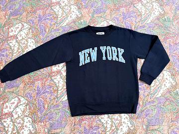 Felpa “New York Popular” Blu