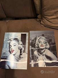 Litografie 3d Marilyn Monroe