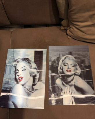 Litografie 3d Marilyn Monroe