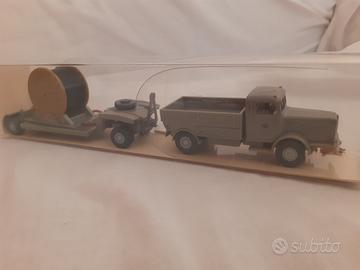 camion h0 con rimorchio 