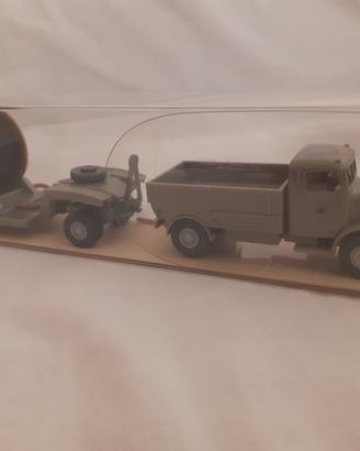 camion h0 con rimorchio 