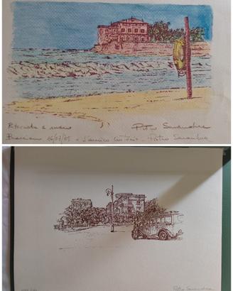 Litografie Pietro Sarandrea