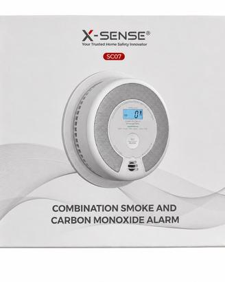 Rilevatore fumo e monossido di carb. X-Sense SC07