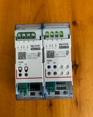 Attuatore Bticino MyHOME SCS F430/2 - 2 relè