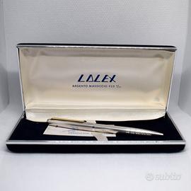 Penna Argento Massiccio 925 - Lalex - Vintage gold