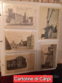 Cartoline di Carpi e Modena 