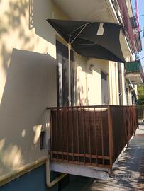 ombrellone (mezzo) IKEA da balcone con base cement