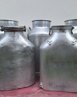 BIDONI da LATTE e SECCHI da LATTE