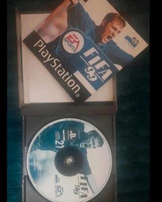 FIFA 99 EA Sports Playstation1 Pal Italia completo