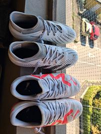 2 paia di scarpe calcio/calcetto