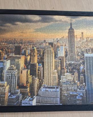 New York puzzle con cornice