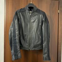 Giacca vera pelle Emporio Armani stile Biker