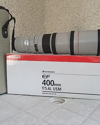 Canon ef 400 mm. f.5.6L USM