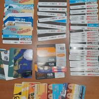 carte telefoniche italiane. alcune estere