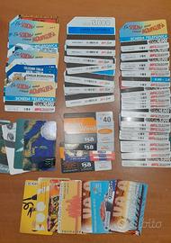 carte telefoniche italiane. alcune estere