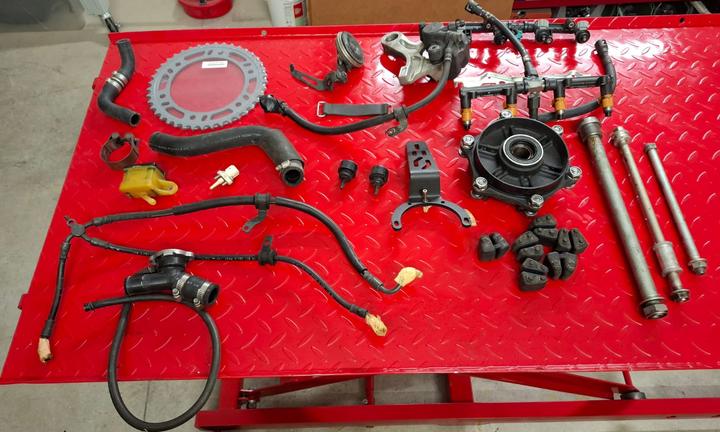 Ricambi Honda Cbr 600 rr anno 2007