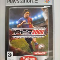 PES 2009 per Playstation 2 PS2, come nuovo, ITA