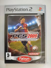 PES 2009 per Playstation 2 PS2, come nuovo, ITA
